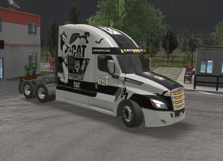 Cascadia Skin Caterpillar Truck Simulator Ultimate Skin Apendi Skins