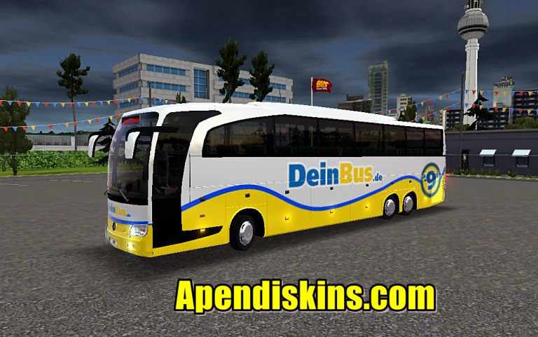 Travego Shd Skin Deinbus White Skins Bus Simulator Ultimate