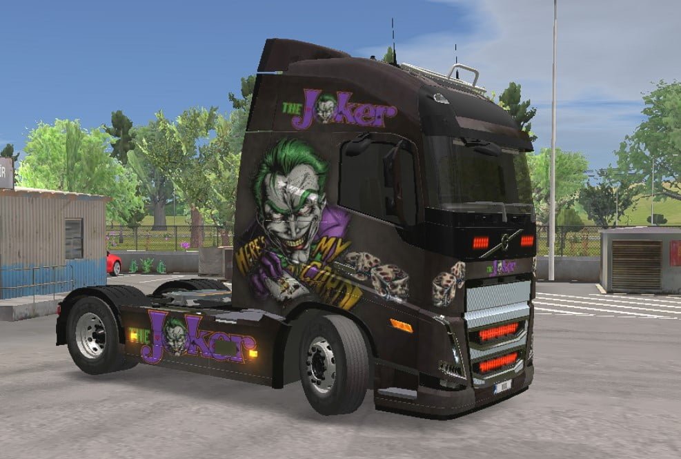 Volvo Fh Skin Joker Card Skins Truck Simulator Ultimate Apendi