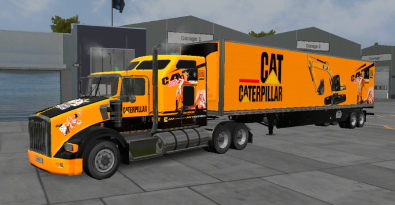 Kenworth T Skin Pack Cat Apendi Skins