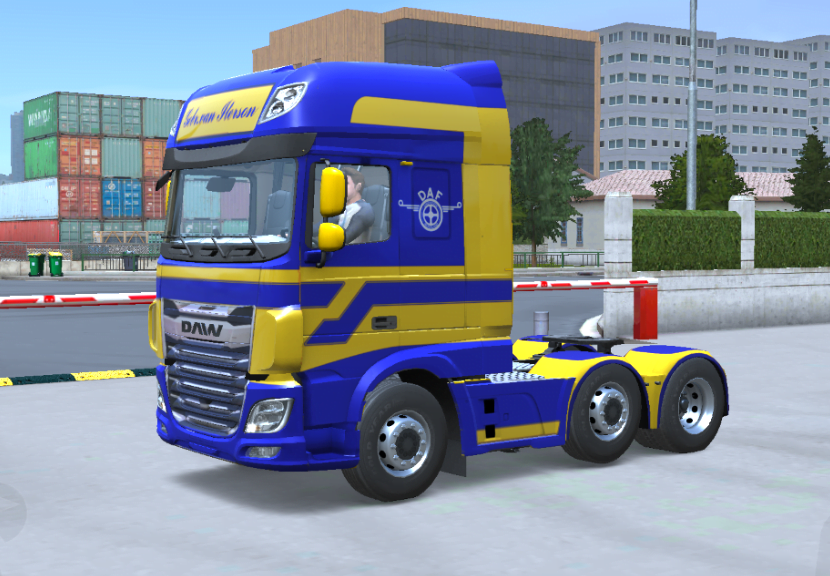 Truckers Of Europe 3 Daf XF Skin Gebr Van Interson Apendi Skins