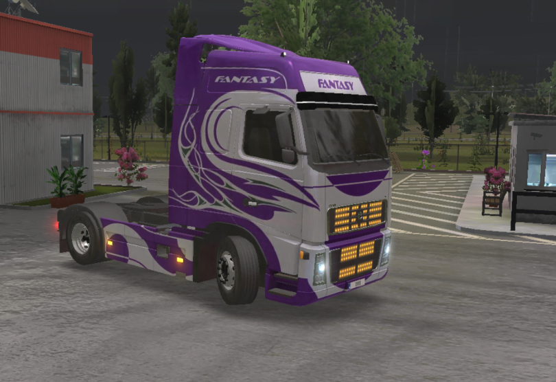 VOLVO FH 2010 Skin FANTASY purple – Truck Simulator ultimate Skin ...