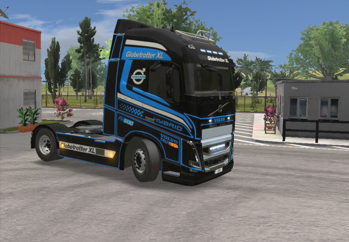 VOLVO FH 2021 Skin AXO BLUE – Truck Simulator ultimate Skin | Apendi Skins