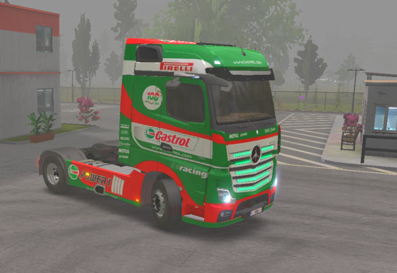 Mercedes Actros 2020 Skin CASTROL – skins Truck simulator ultimate ...