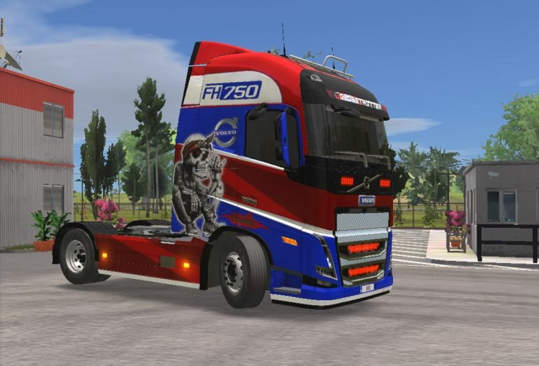 Truck Simulator ultimate Skin VOLVO FH 2021 SMOKER v1 | Apendi Skins