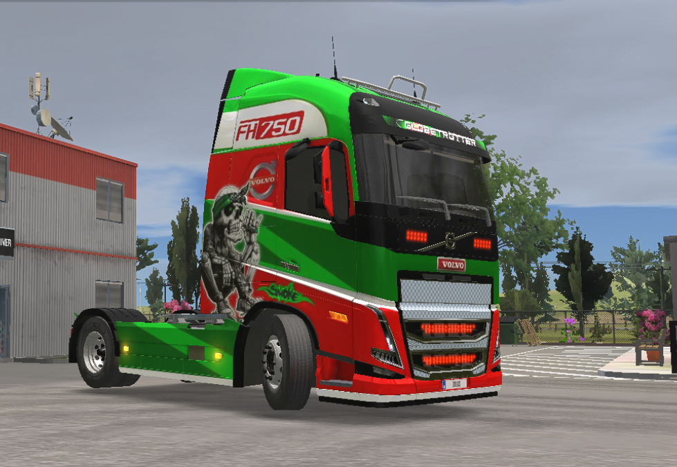 Truck Simulator Ultimate Skin Volvo Fh Smoker V Apendi Skins