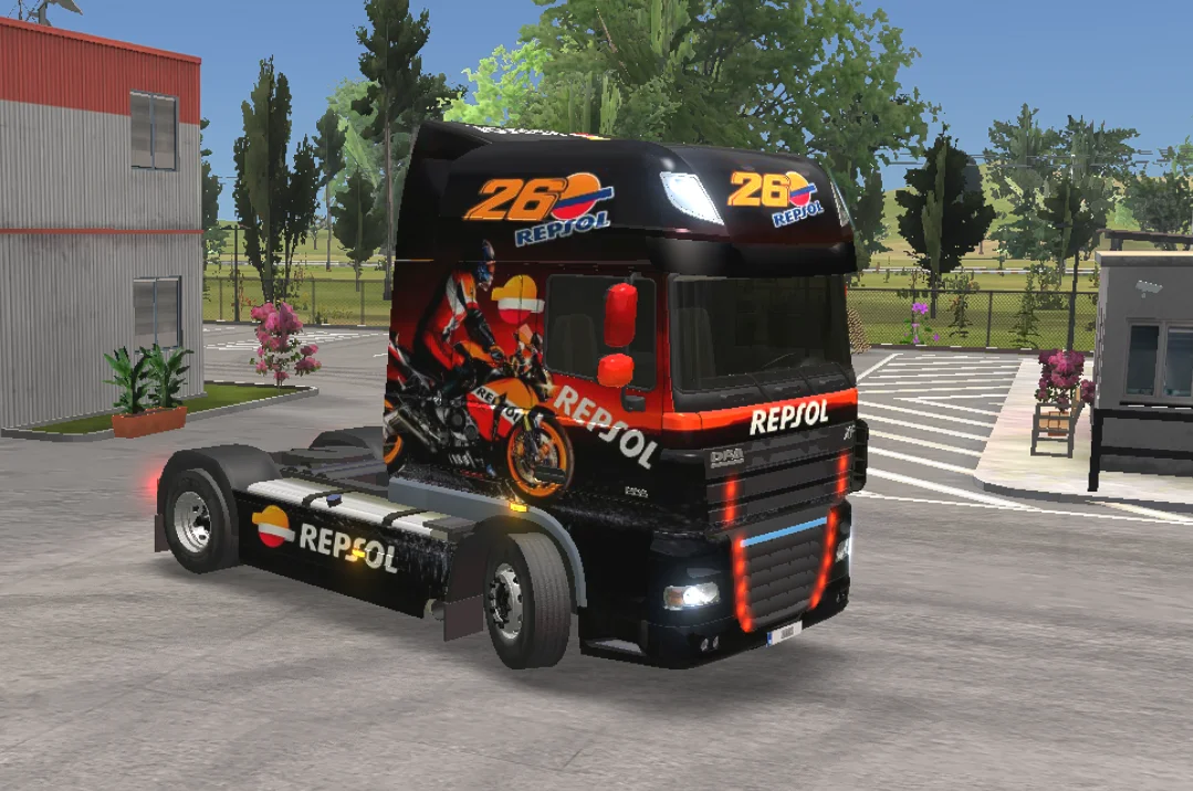 Truck Simulator ultimate Skin Daf