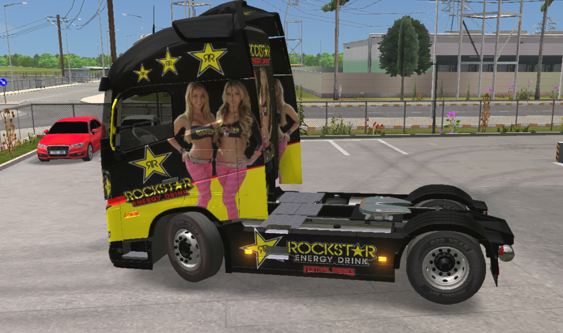 Truck Simulator Ultimate Skin Volvo Fh Rockstar Energy Apendi Skins