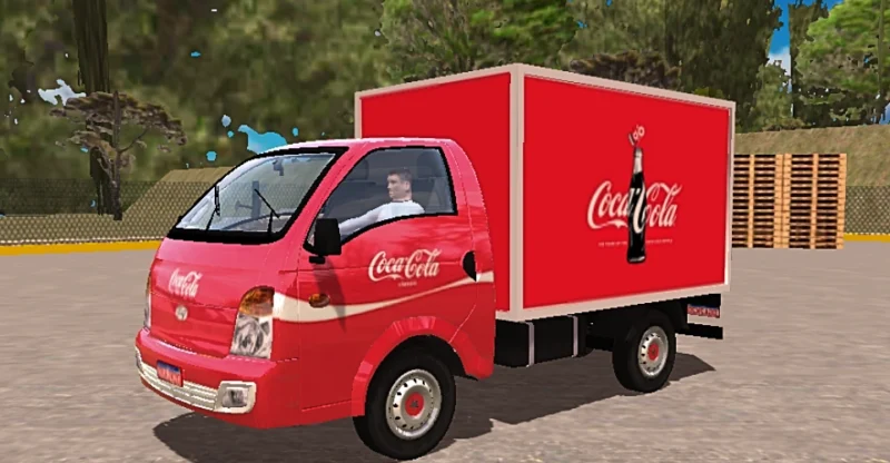 Hyundai HR Coca-Cola Skin Nas Estradas do Brasil
