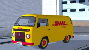 Volkswagen Kombi DHL Skin Nas Estradas do Brasil
