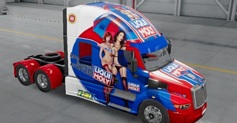 Truck simulator big rigs Skin Western star 57x.