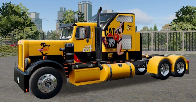 Truck simulator big rigs Skin Peterbilt A59 HighRoof.