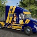 Skin Truck simulator big rigs Volvo VNL HighRoof.