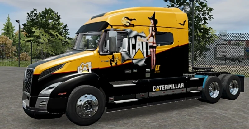 Skin Truck simulator big rigs Volvo VNL LowRoof.
