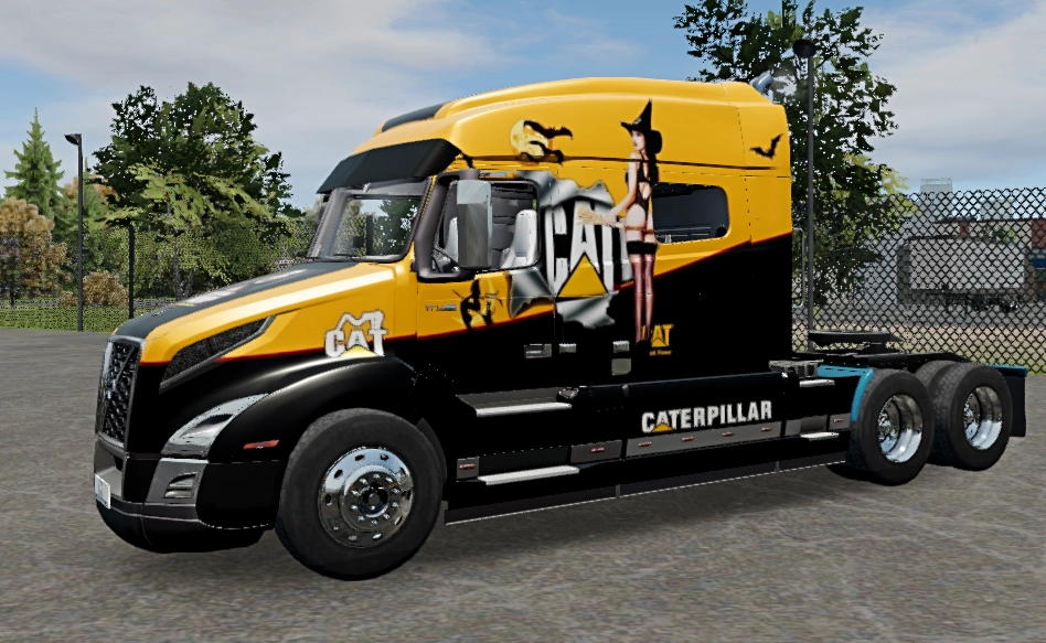 Skin Truck simulator big rigs Volvo VNL LowRoof.