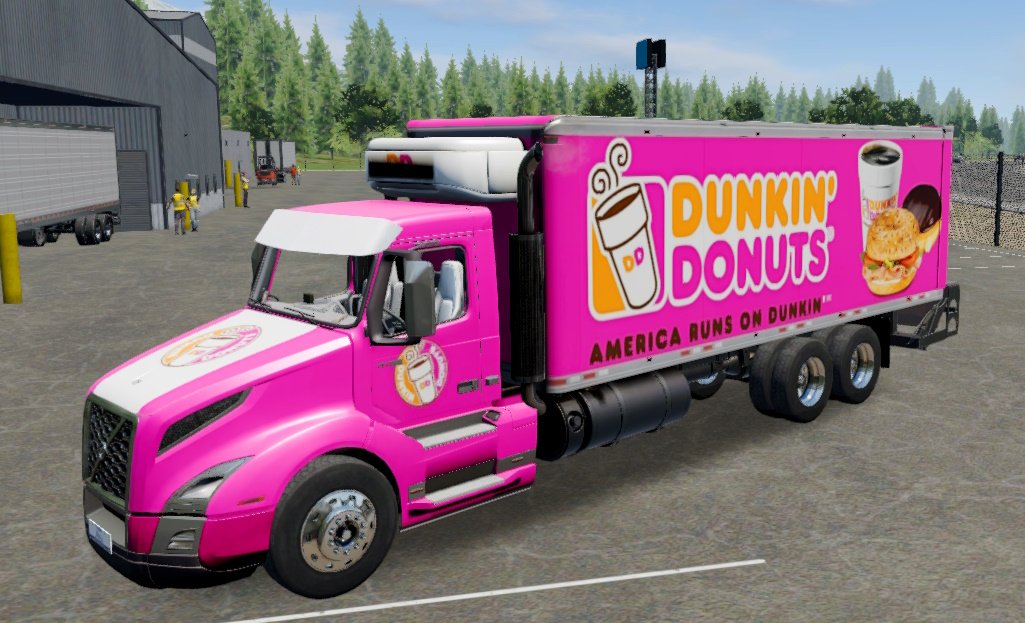 Truck simulator big rigs Skin Volvo Vnl.