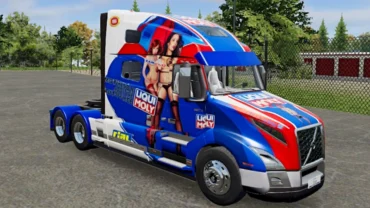 Skin Truck simulator big rigs Volvo VNL HighRoof.