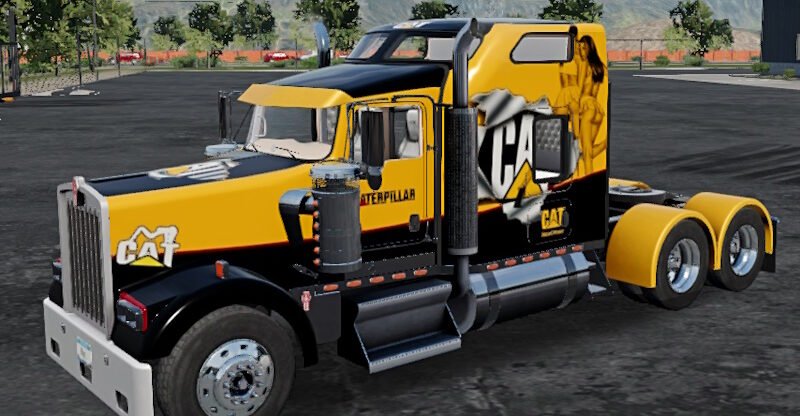 Truck simulator big rigs Skin Kenworth w900.
