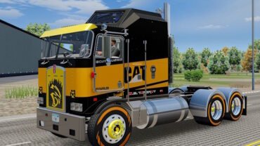 Kenworth K100 skin Truck simulator big rigs