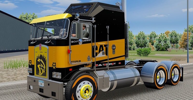 Kenworth K100 skin Truck simulator big rigs